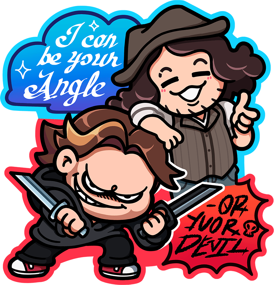 Game Grumps - Angle/Devil Sticker