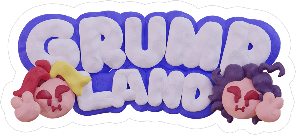 Game Grumps - Grumpland Logo Sticker