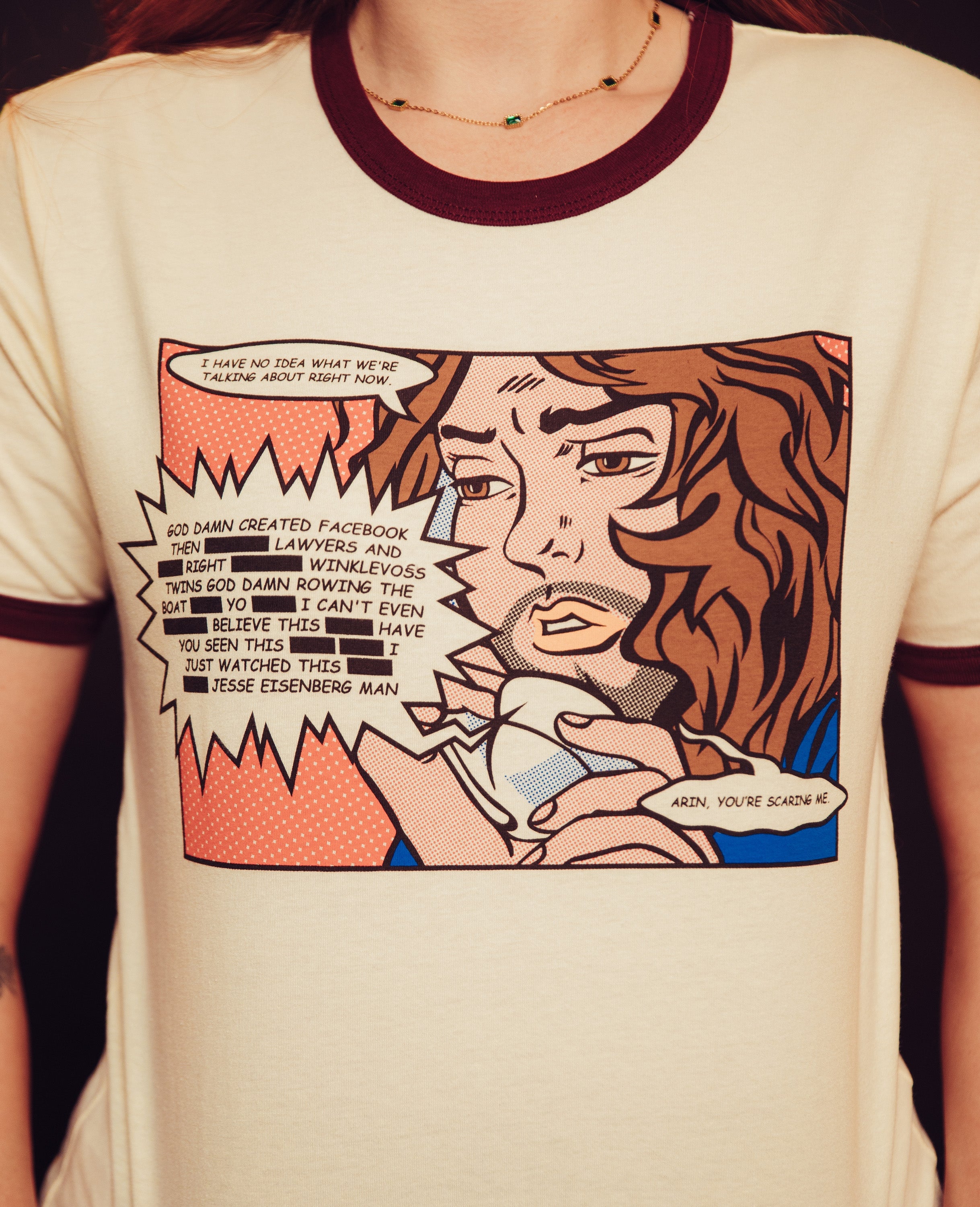 Game Grumps - MARK ZUCKERBERG Unisex Ringer Tee